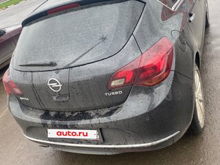 2012 Opel Astra J Рестайлинг, чёрный, 640000 рублей, вид 4