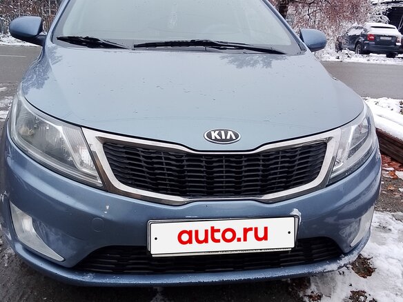 2014 Kia Rio 6-speed III, голубой, 805000 рублей - вид 2
