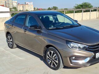 2024 Lada (ВАЗ) Vesta I Рестайлинг (NG), коричневый, 1490000 рублей, вид 2