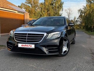 2019 Mercedes-Benz S-Класс 350 d Long VI (W222, C217) Рестайлинг, чёрный, 4980000 рублей, вид 1