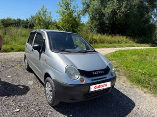 2002 Daewoo Matiz I Рестайлинг, серебристый, 130000 рублей, вид 2