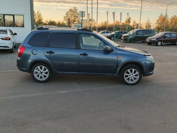 2016 Lada (ВАЗ) Kalina II, синий - вид 6