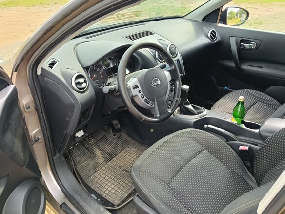 2007 Nissan Qashqai I, коричневый - вид 8