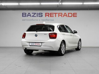 2013 BMW 1 серии 116i II (F20/F21), белый, 1299000 рублей, вид 5