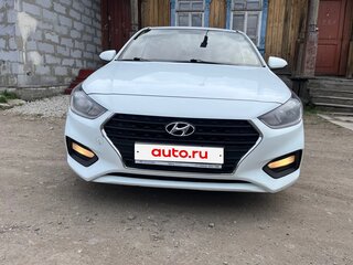 2019 Hyundai Solaris II, белый, 1000000 рублей, вид 1