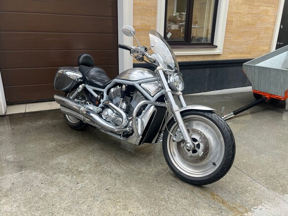 2002 Harley-Davidson V-Rod, серебристый, 770000 рублей - вид 5