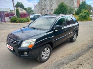 2009 Kia Sportage II Рестайлинг, чёрный, 775000 рублей, вид 1