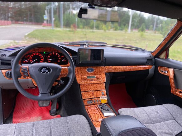 1989 ГАЗ 24 «Волга» 2434 II (2410), красный, 1700000 рублей - вид 17
