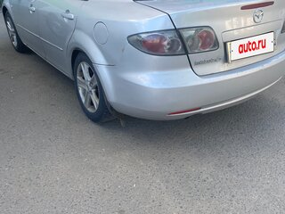 2006 Mazda 6 I (GG) Рестайлинг, серебристый, 320000 рублей, вид 4
