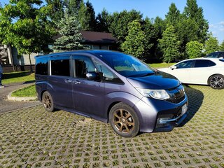2015 Honda Stepwgn V, фиолетовый, 1680000 рублей, вид 3