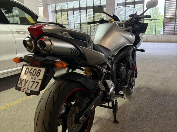 2008 Yamaha FZ6, серебристый - вид 7