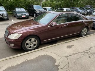 2007 Mercedes-Benz S-Класс 450 V (W221), пурпурный, 900000 рублей, вид 4