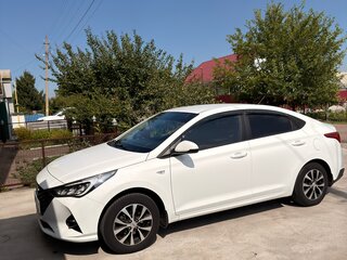 2021 Hyundai Solaris II Рестайлинг, белый, 1800000 рублей, вид 5