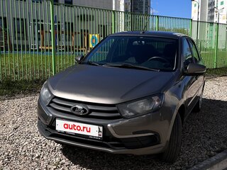 2019 Lada (ВАЗ) Granta I Рестайлинг, коричневый, 680000 рублей, вид 3