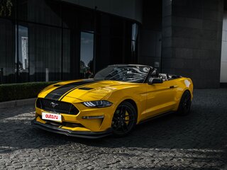 2020 Ford Mustang VI Рестайлинг, жёлтый, 3600000 рублей, вид 1