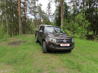 2012 Volkswagen Amarok Double Cab full-time I, коричневый, 1600000 рублей, вид 2
