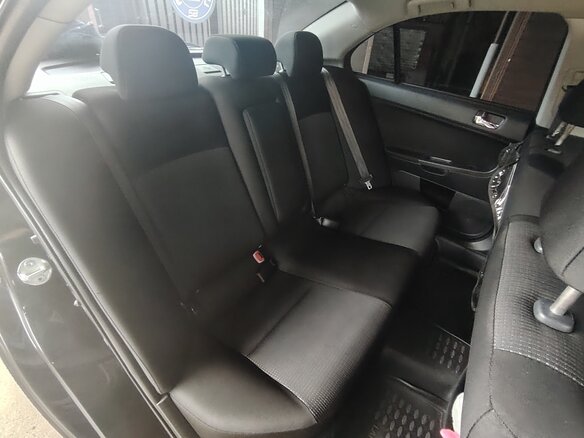 2008 Mitsubishi Lancer X, чёрный - вид 10
