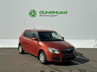 2009 Skoda Fabia II, оранжевый, 299000 рублей, вид 3
