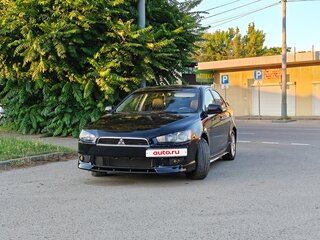 2008 Mitsubishi Lancer X, чёрный, 820000 рублей, вид 1