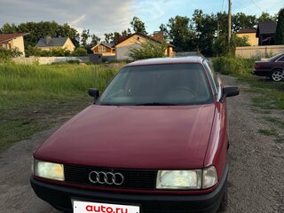 1989 Audi 80 IV (B3), красный, 170000 рублей, вид 1