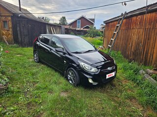 2014 Hyundai Solaris I, чёрный, 819000 рублей, вид 1