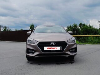 2018 Hyundai Solaris II, коричневый, 1150000 рублей, вид 1