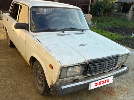 2003 Lada (ВАЗ) 2107, белый, 100000 рублей, вид 3