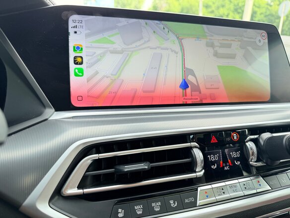 2021 BMW X6 30d III (G06), синий, 8500000 рублей - вид 15