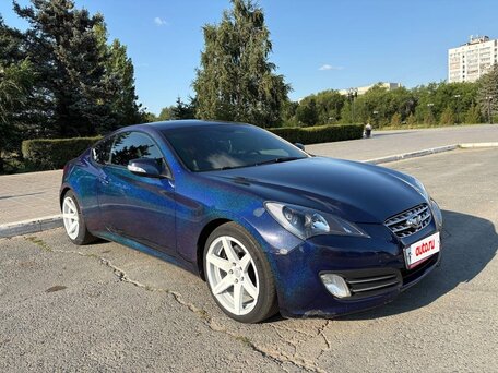 2009 Hyundai Genesis Coupe I, синий, 1400000 рублей, вид 3