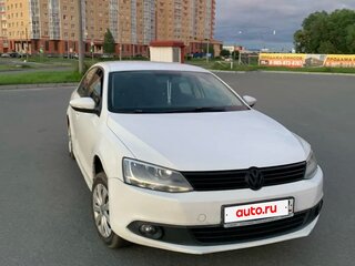 2014 Volkswagen Jetta VI Рестайлинг, белый, 630000 рублей, вид 1
