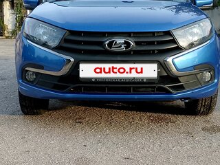 2020 Lada (ВАЗ) Granta I Рестайлинг, синий, 750000 рублей, вид 4