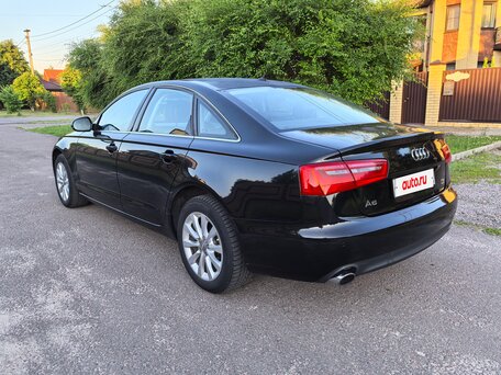 2011 Audi A6 IV (C7), чёрный, 1390000 рублей, вид 3
