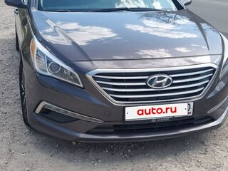2015 Hyundai Sonata VII (LF), коричневый, 1250000 рублей, вид 2