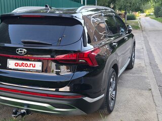 2021 Hyundai Santa Fe IV Рестайлинг, чёрный, 3400000 рублей, вид 5