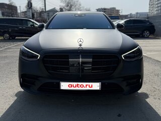 2021 Mercedes-Benz S-Класс 500 4MATIC VII (W223), чёрный, 11000000 рублей, вид 1