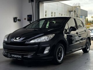 2009 Peugeot 308 I, чёрный, 499000 рублей, вид 1