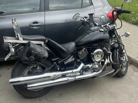 2007 Yamaha XVS1100, чёрный, 575000 рублей, вид 3