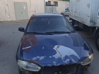 2003 Mitsubishi Colt V (CJ), синий, 120000 рублей, вид 1