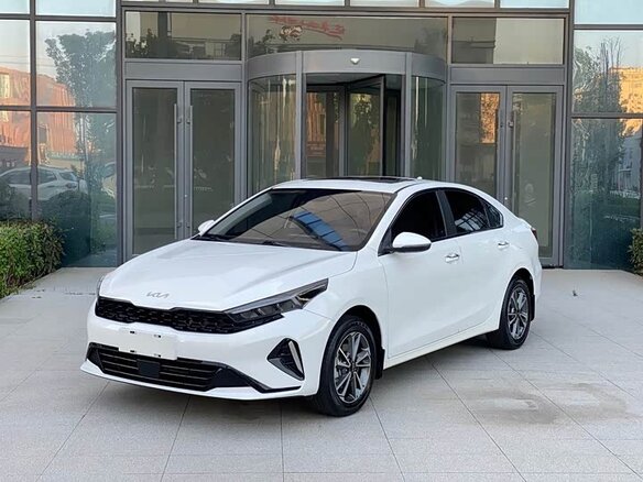 2021 Kia K3 II (China Market), белый