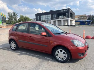 2007 Ford Fiesta Mk5, красный, 499999 рублей, вид 5