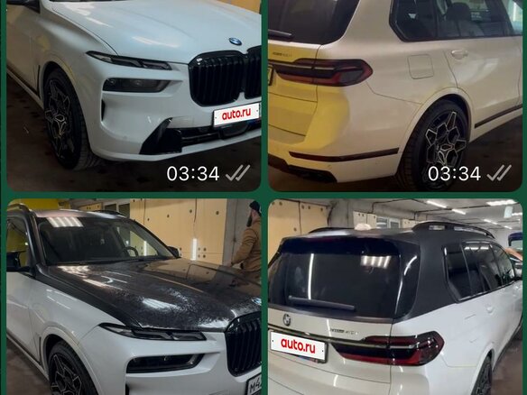 2022 BMW X7 40i I (G07) Рестайлинг, белый, 9500000 рублей - вид 7