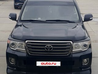 2012 Toyota Land Cruiser 200 Series Рестайлинг 1, чёрный, 3350000 рублей, вид 1