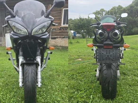 2005 Yamaha FZ6, серый, 350000 рублей - вид 10