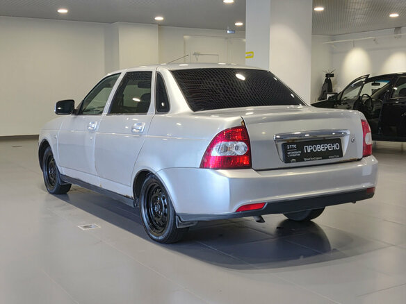 2011 Lada (ВАЗ) Priora I, серебристый, 170000 рублей - вид 6
