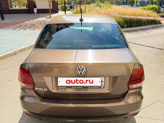 2019 Volkswagen Polo V Рестайлинг, коричневый, 1050000 рублей, вид 5