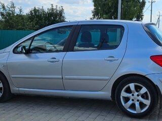2007 Peugeot 307 I Рестайлинг, серебристый, 420000 рублей, вид 3