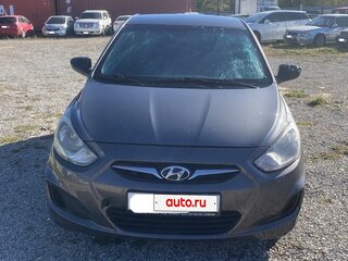 2013 Hyundai Solaris I, чёрный, 550000 рублей, вид 1