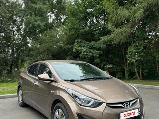 2014 Hyundai Elantra V (MD) Рестайлинг, жёлтый, 1100000 рублей, вид 3