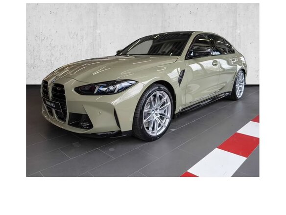 2026 BMW M3 Competition Package VI (G80) Рестайлинг, бежевый
