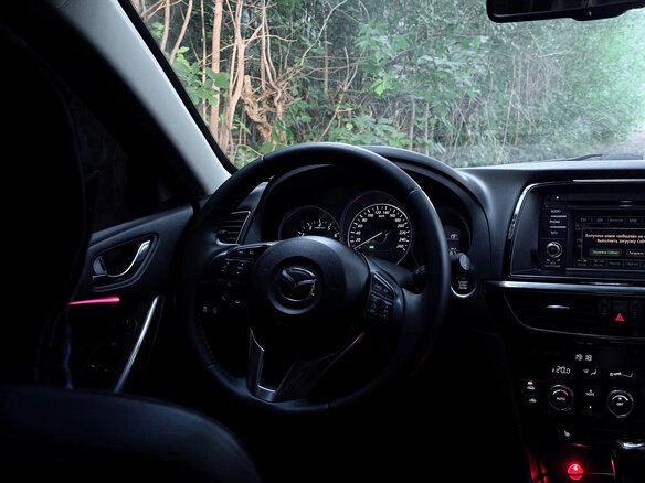 2014 Mazda 6 III (GJ), серый, 1250000 рублей - вид 8
